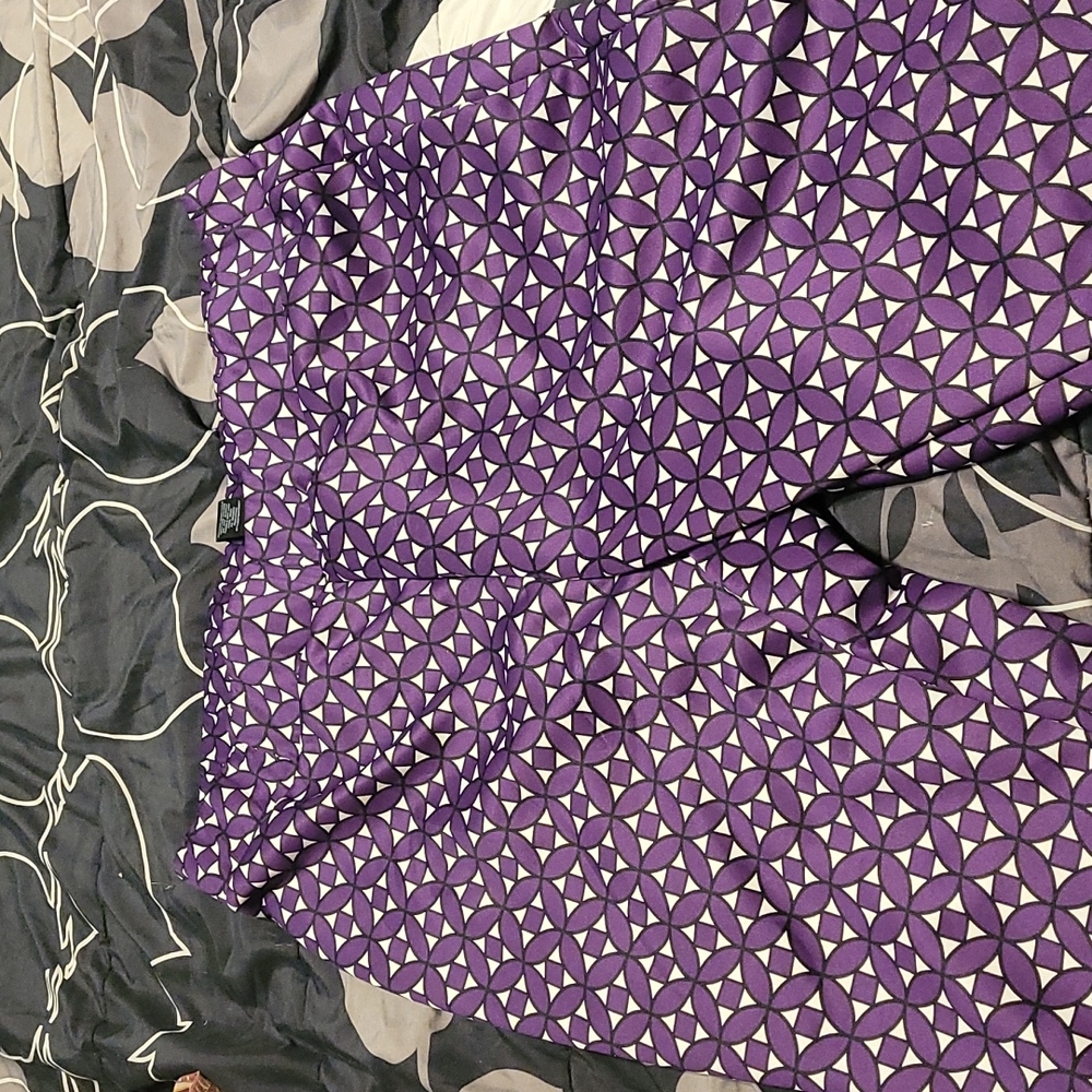 Never worn Ashley Stewart 18/20 purple slacks